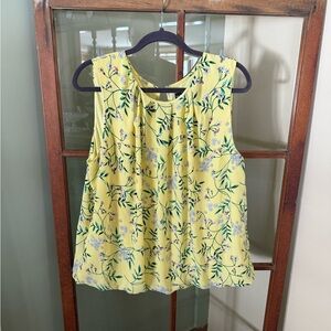 Liz Claiborne Floral Tank Top